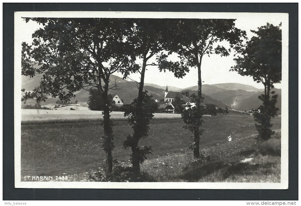 CPA - Autriche - Osterreich - Photo Carte - Foto Kaart - ST MAREIN BEI KNITTEFELD  // - Knittelfeld