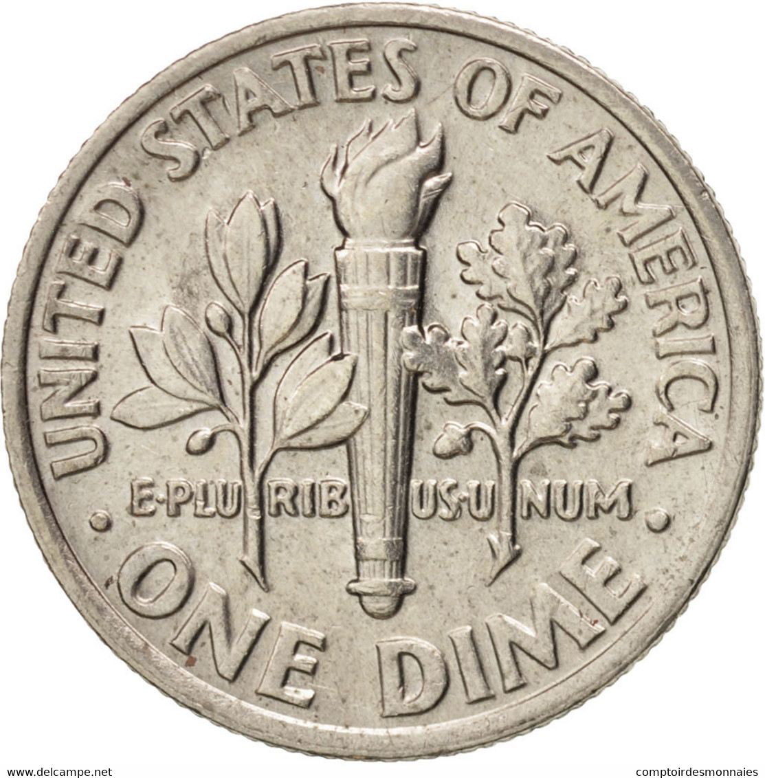 Monnaie, États-Unis, Roosevelt Dime, Dime, 1987, U.S. Mint, Philadelphie, TTB+ - 1946-...: Roosevelt