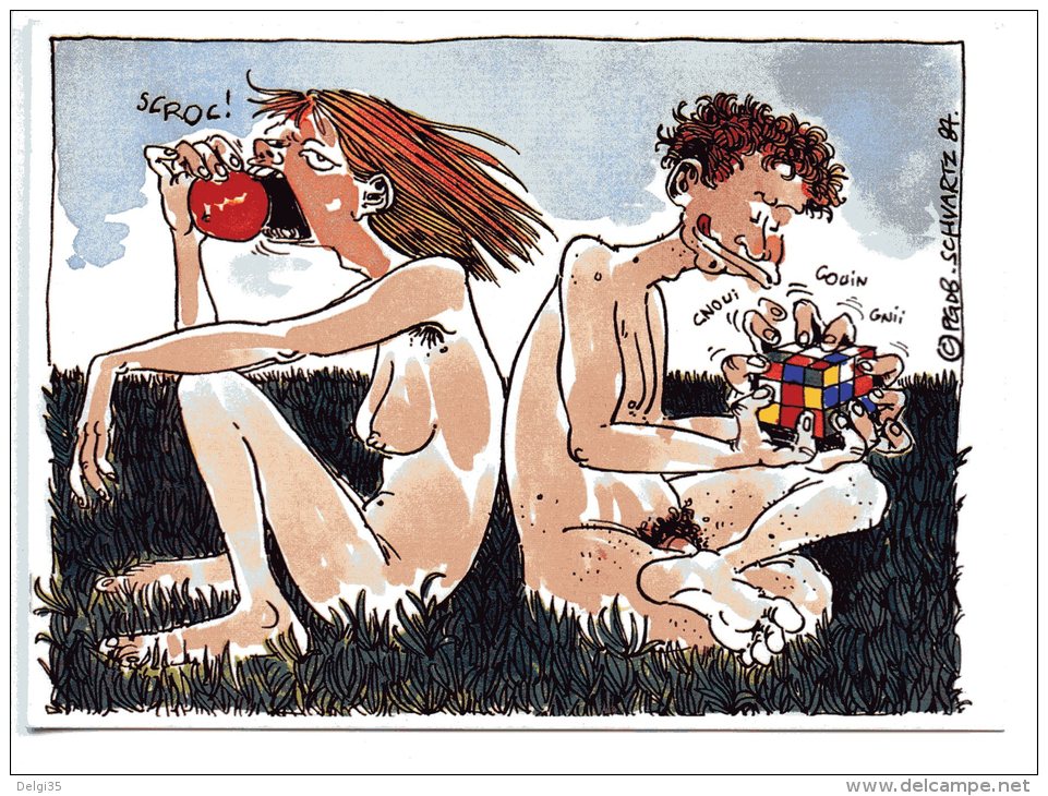 SCHVARTZ  " Série Adam Et Eve " - Bandes Dessinées