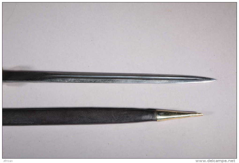 Stylet Corse Manche En ébène Et Cerf 89 - Knives/Swords