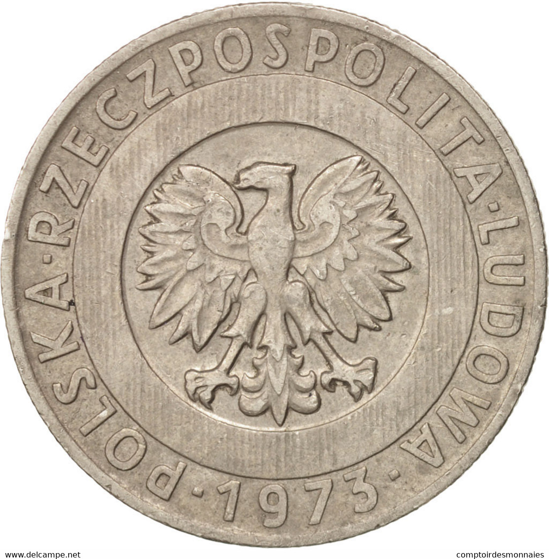 Monnaie, Pologne, 20 Zlotych, 1973, Warsaw, TTB, Copper-nickel, KM:67 - Pologne