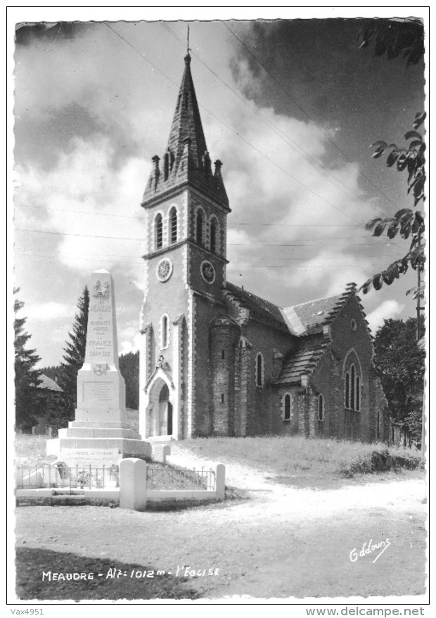 MEAULDRE L EGLISE - Autres & Non Classés