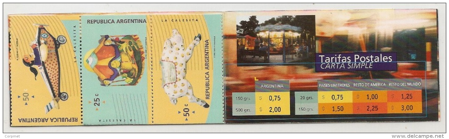 ARGENTINA - THE CAROUSEL - CARROUSEL - 1996 CARNET - BOOKLET - Jalil # 2790 - Postzegelboekjes