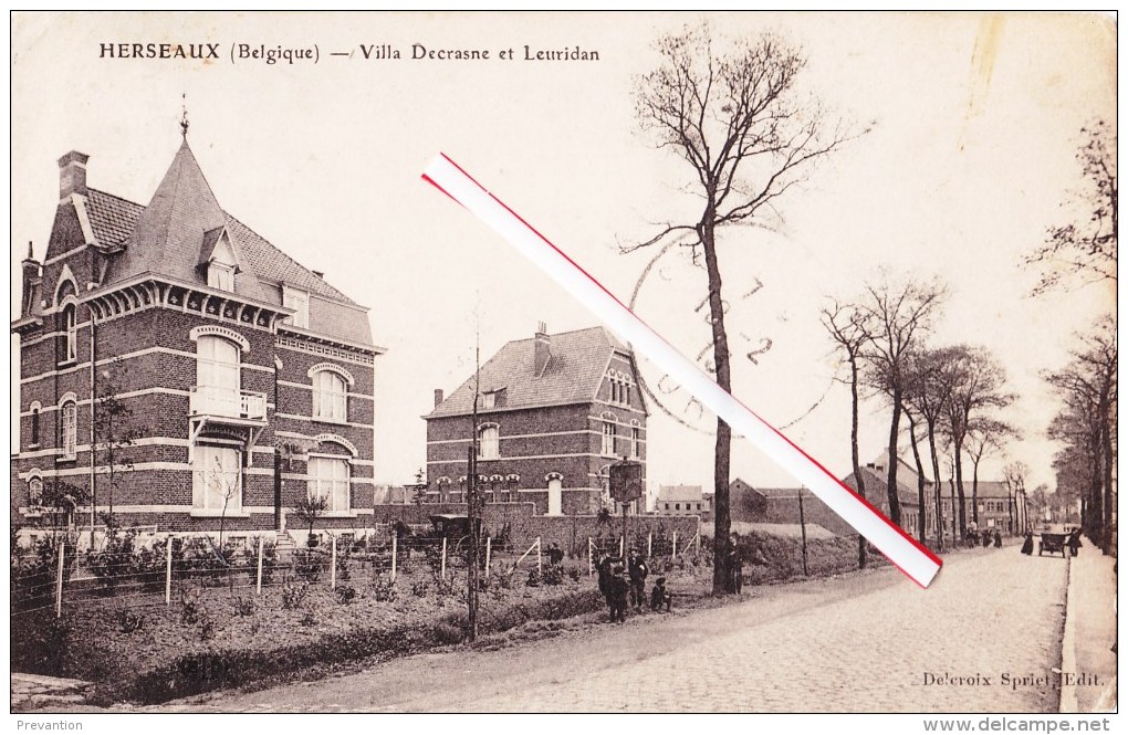 HERSEAUX (Belgique) - Villa Decrasne Et Leuridan - Mouscron - Moeskroen