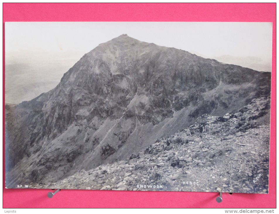 Pays De Galles - Massif Snowdon - Lot De 3 CPSM Formant Une Image Panoramique - Scans Recto-verso - Caernarvonshire