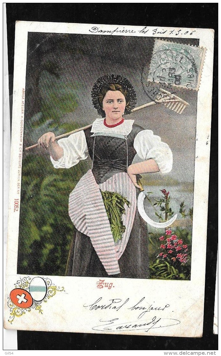 SUISSE COSTUME ZUG- Haw37 - Zoug