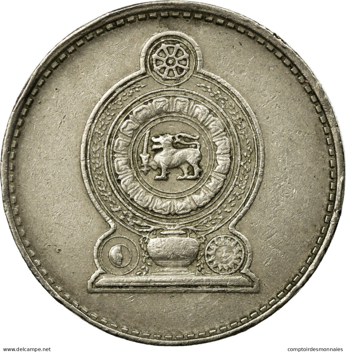 Monnaie, Sri Lanka, 50 Cents, 1978, TTB, Copper-nickel, KM:135.1 - Sri Lanka