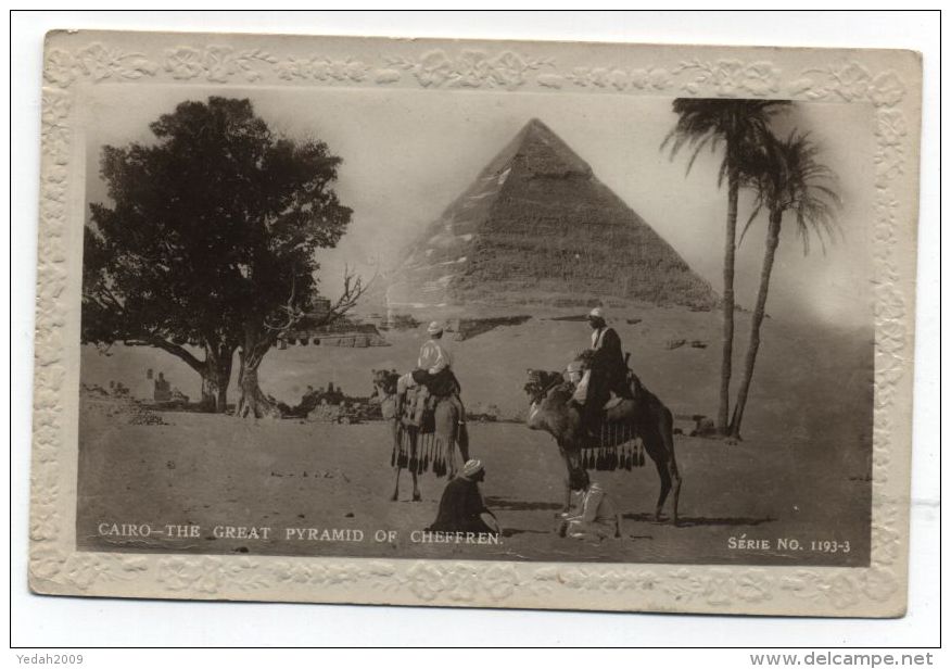 Egypt PYRAMIDS POSTCARD - Pyramides