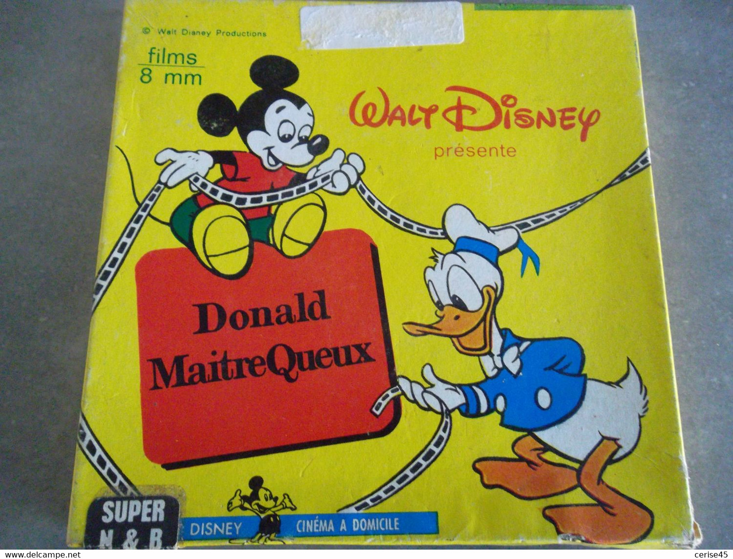 Disney Cinema A Domicile**DONALD MAITRE QUEUX**FILM 8mm - Filmspullen: 35mm - 16mm - 9,5+8+S8mm