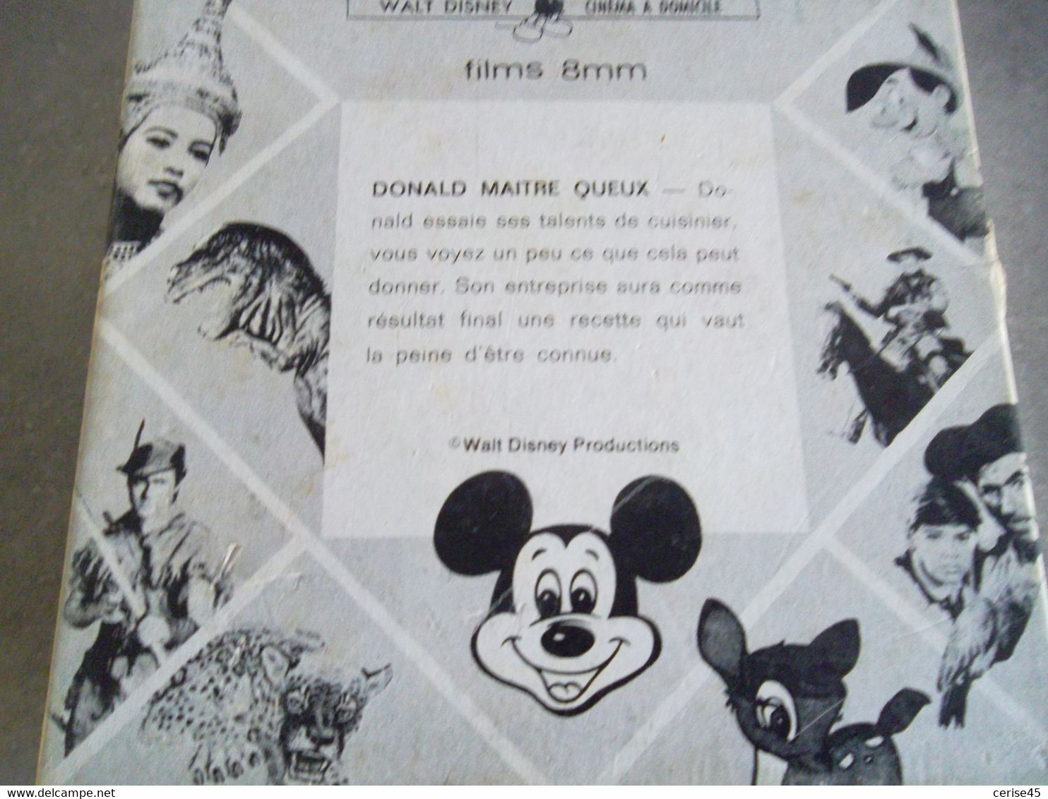 Disney Cinema A Domicile**DONALD MAITRE QUEUX**FILM 8mm - Filme: 35mm - 16mm - 9,5+8+S8mm