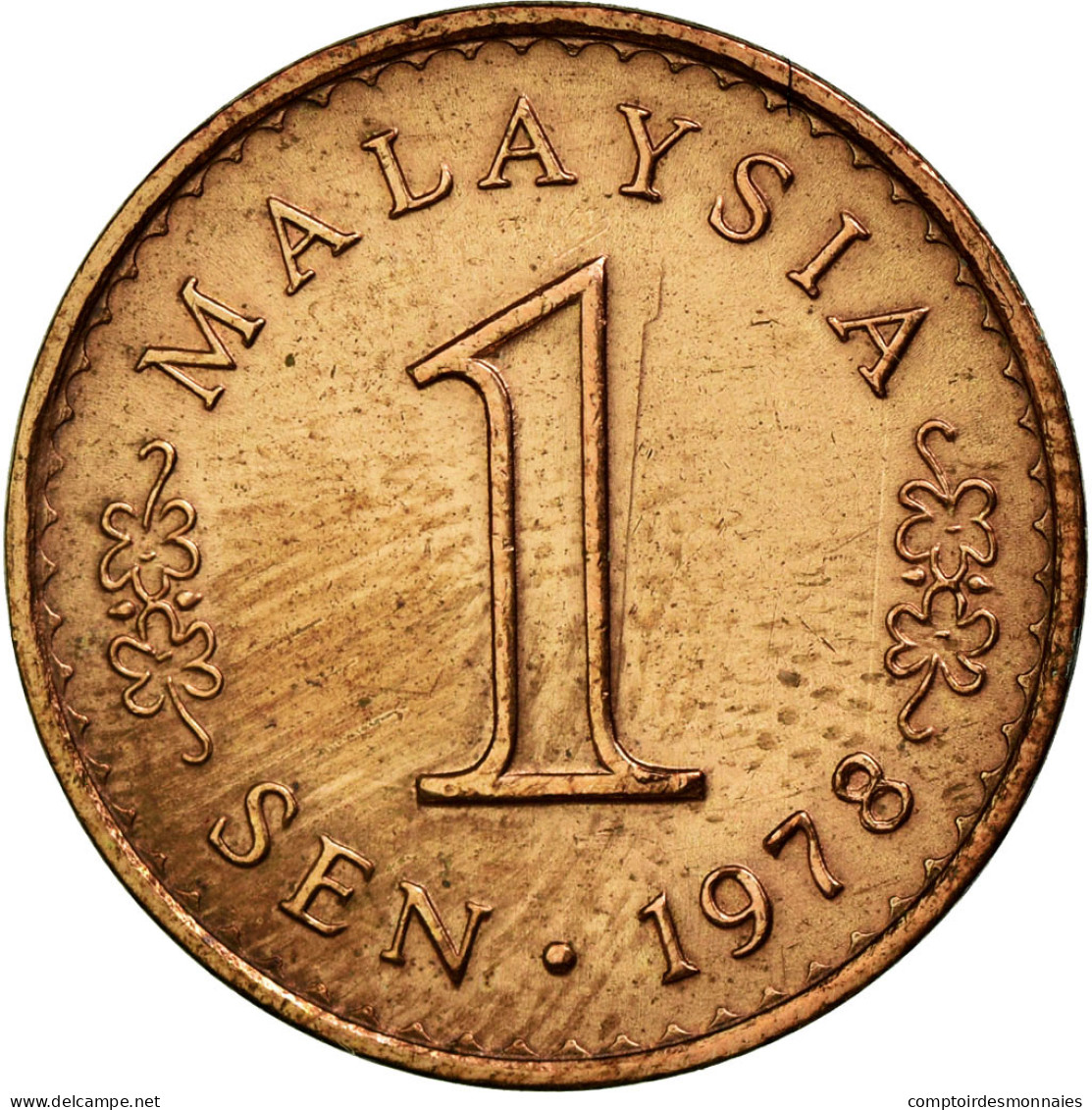Monnaie, Malaysie, Sen, 1978, TTB+, Copper Clad Steel, KM:1a - Malaysie