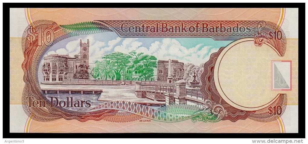 Barbados 10 Dollars 1999 P.56 UNC - Barbados