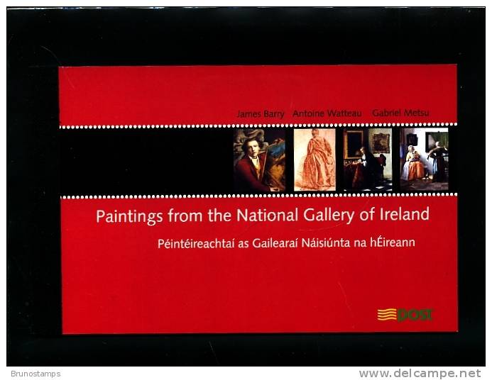 IRELAND/EIRE - 2003  NATIONAL GALLERY  PRESTIGE  BOOKLET  MINT NH - Booklets