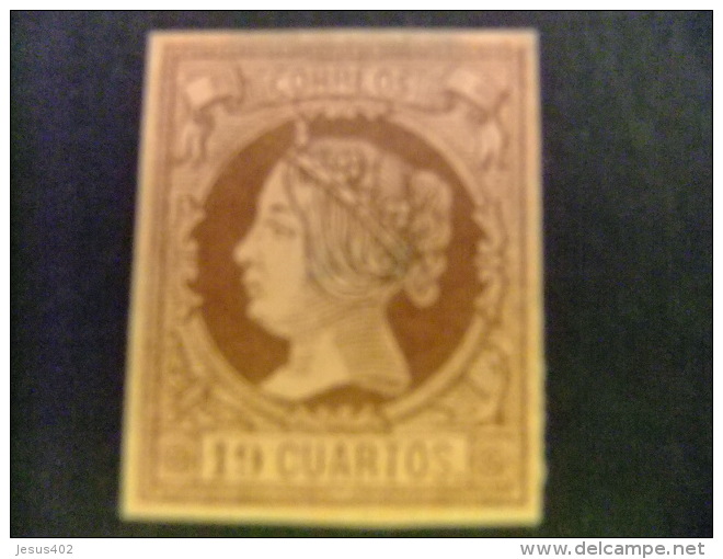 ESPAÑA SPAIN ESPAGNE 1860 19 CUARTOS FALSO SPERATI Edifil Nº 54 Yvert Nº 50  Ver Fotos - Unused Stamps