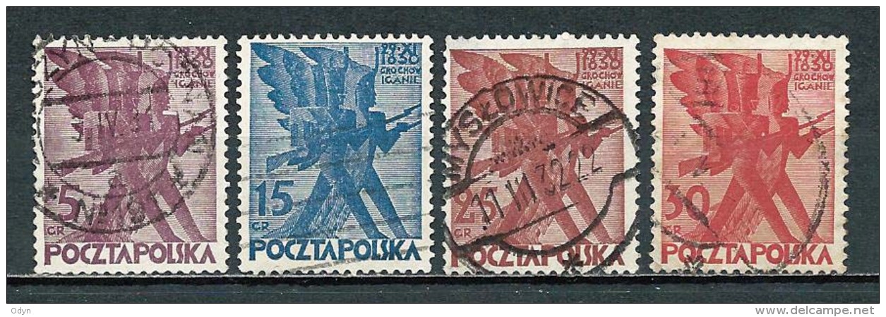 Poland Polen Pologne 1930, MiNr 265-268, Fi 246-249, Sc 263-266, YT 351-354 Used - Gebruikt