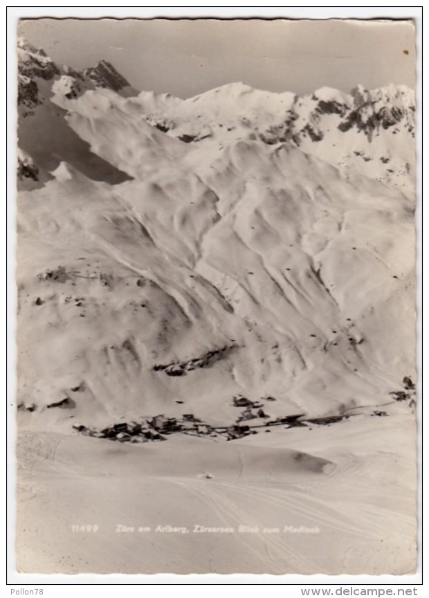 Zürs Am Arlberg, Zurserses Blick Zum Medioch - Voralberg - 1967 - Zürs