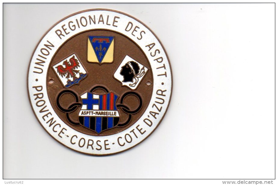 ASPTT Marseille : Médaille De L'Union Régionale Des ASPTT Provence Corse Cote D'Azur - Athlétisme