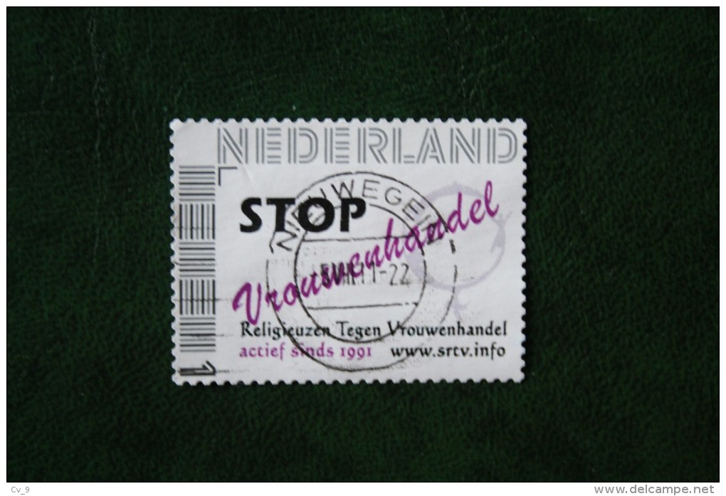 STOP VROUWENHANDEL Persoonlijke Zegel NVPH 2788 2011 Gestempeld / USED / Oblitere NEDERLAND / NIEDERLANDE - Personnalized Stamps