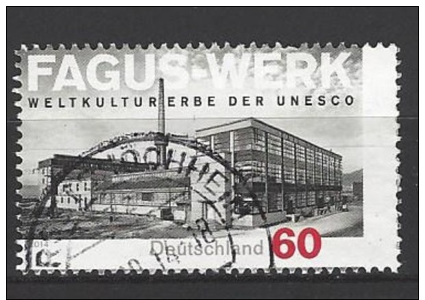 BUND Mi-Nr. 3105 UNESCO-Welterbe (XXXI): Fagus-Werk, Alfeld Gestempelt (4) - Gebraucht