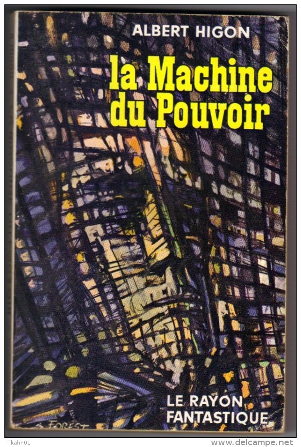 LE RAYON FANTASTIQUE N° 71 " LA MACHINE DU POUVOIR " ALBERT-HIGON DE 1960 - Le Rayon Fantastique
