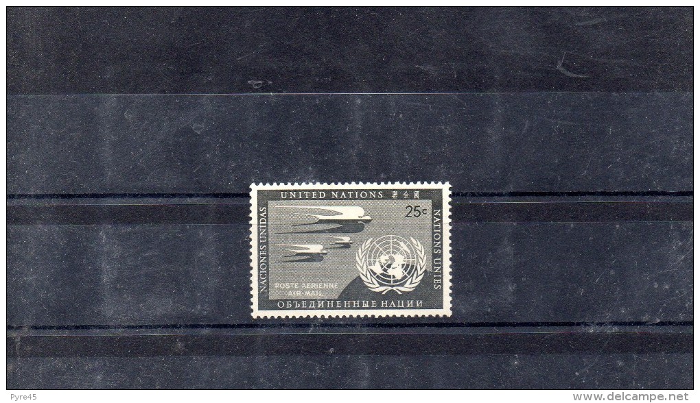 NATIONS UNIES POSTE AERIENNE 1951 / 7 N° 4 ** - Airmail