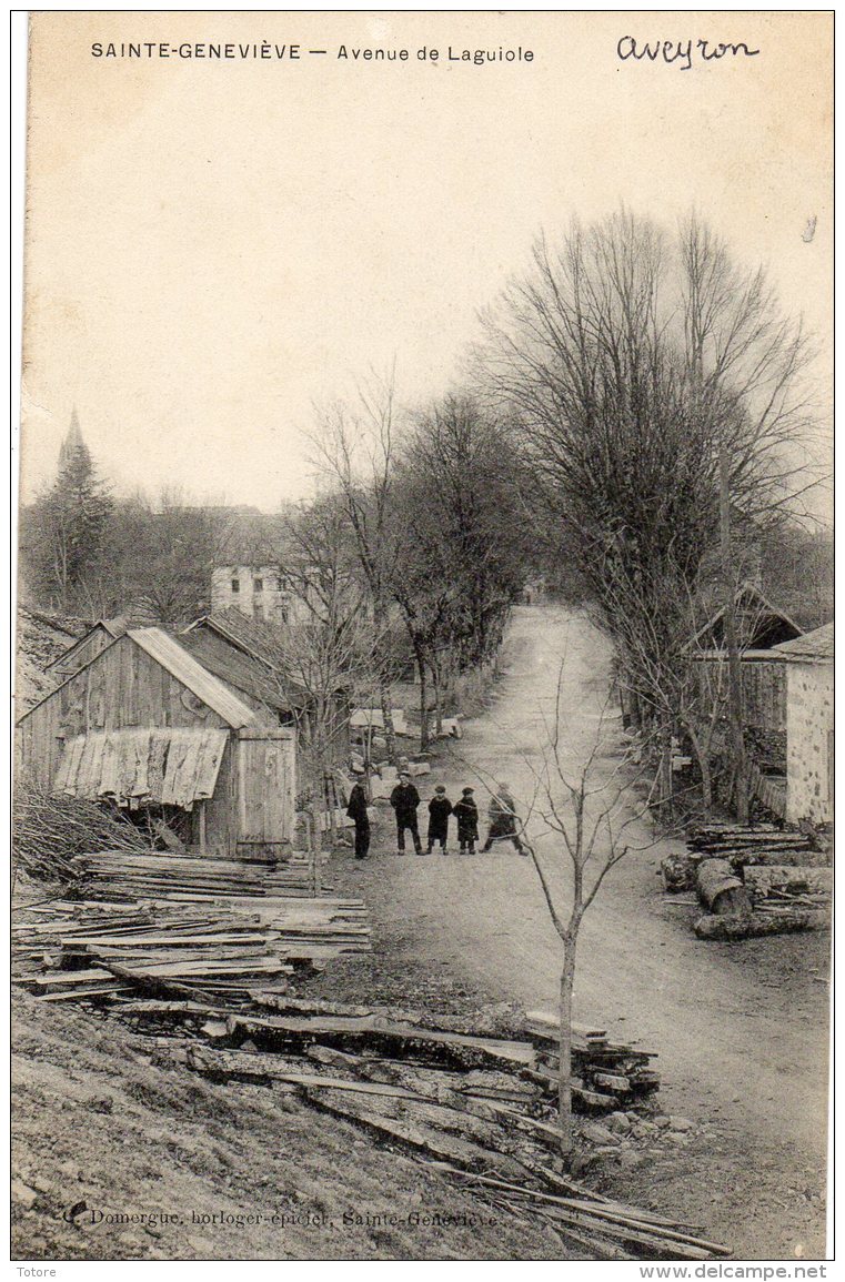 SAINTE GENEVIEV E - Avenue De Laguiole - Other & Unclassified