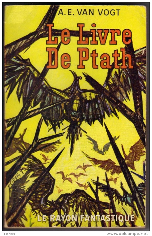 LE RAYON FANTASTIQUE N° 87 " LE LIVRE DES PTATH " VAN-VOGT DE 1961 - Le Rayon Fantastique