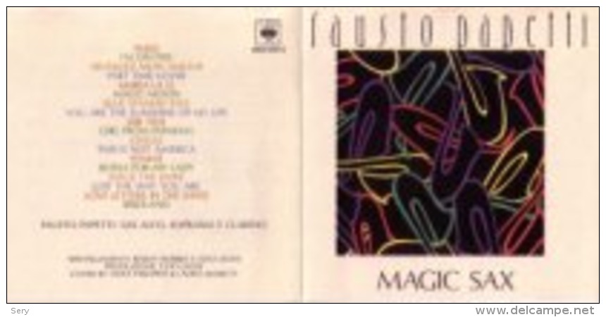 Fausto Papetti. MAGIC SAX Saxophone - Disco, Pop