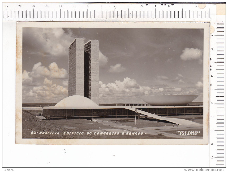 BRASILIA  -    - Edificio  Do  Congresso E  Senado - Brasilia