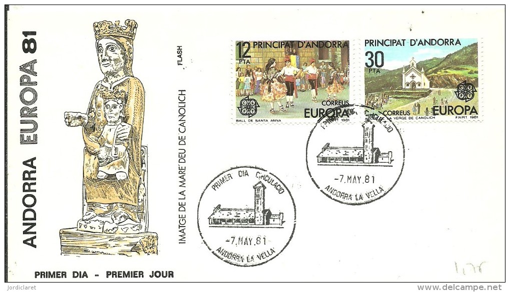 FDC 1981 ALFIL - Lettres & Documents