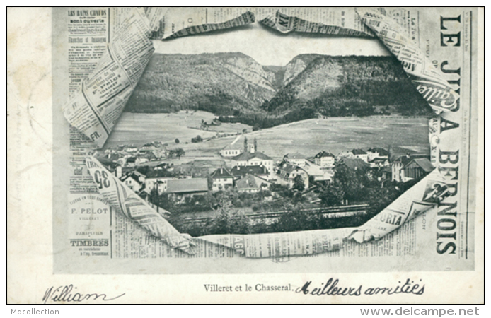 CH VILLERET / Villeret Et Le Chasseral / - Villeret