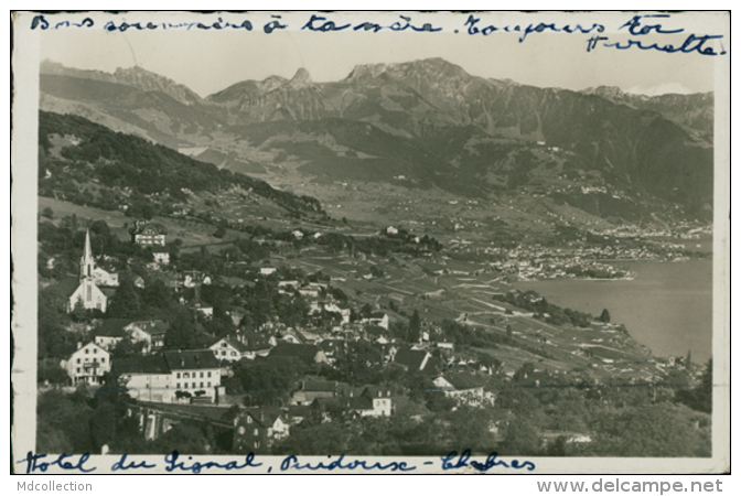 CH PUIDOUX / Vue Panoramique / CARTE GLACEE - Puidoux