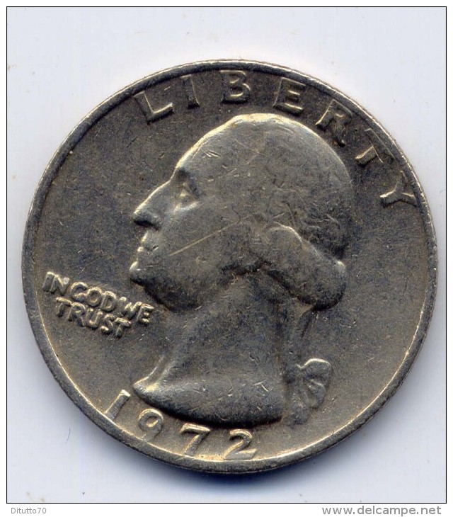Quarter Dollars 1972 Usa - Zentralamerika
