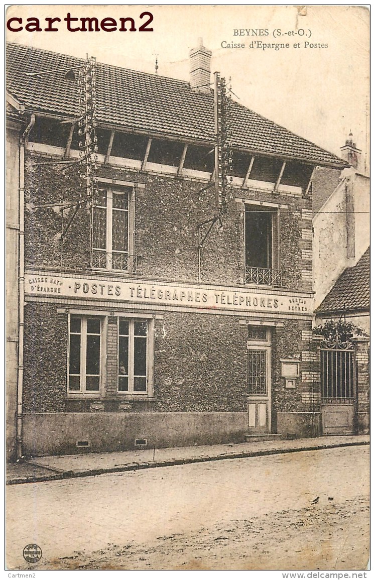 BEYNES CAISSE D'EPARGNE ET POSTES 78 YVELINES - Beynes