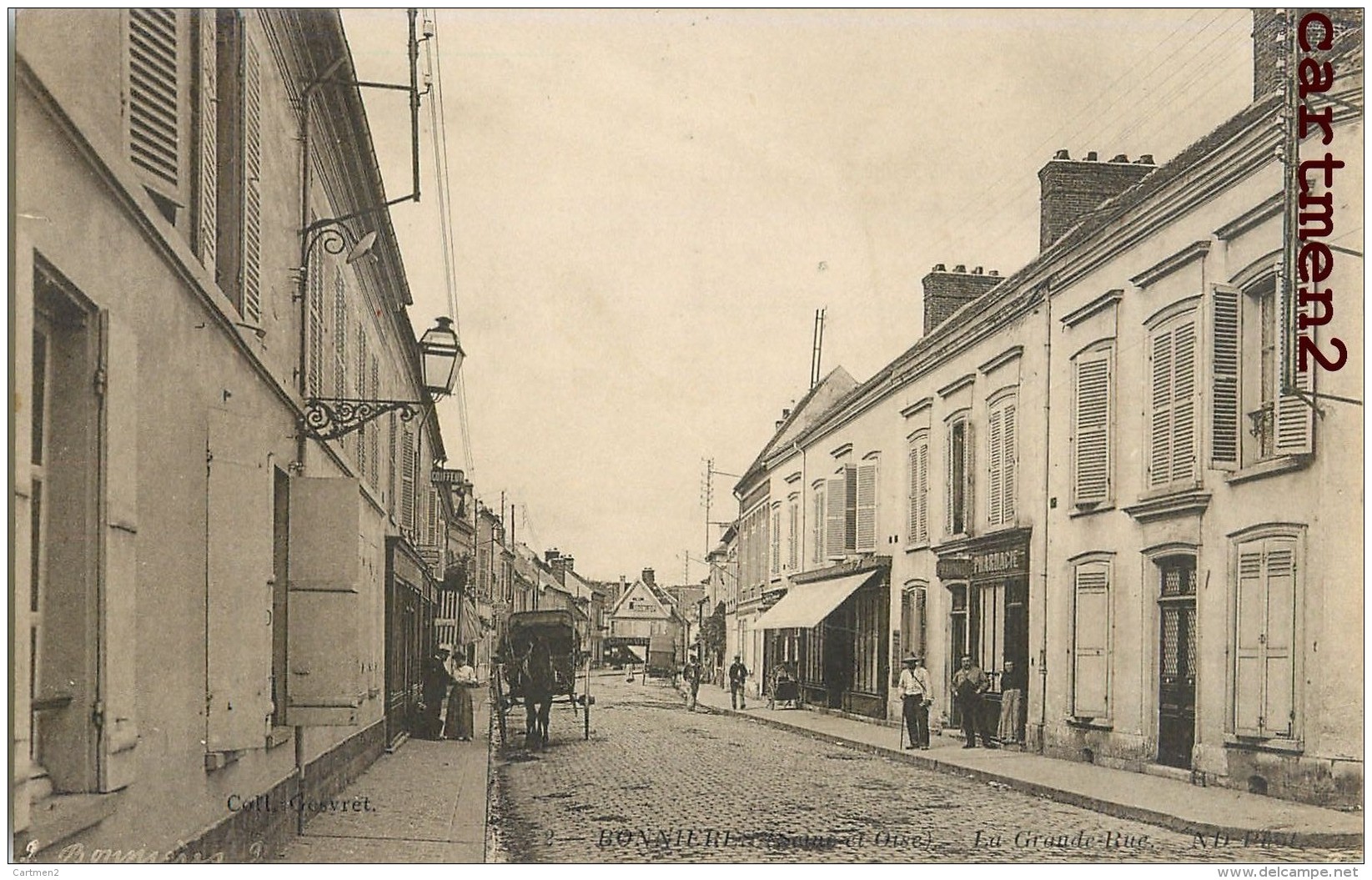 BONNIERES-SUR-SEINE LA GRANDE RUE 78 YVELINES - Bonnieres Sur Seine