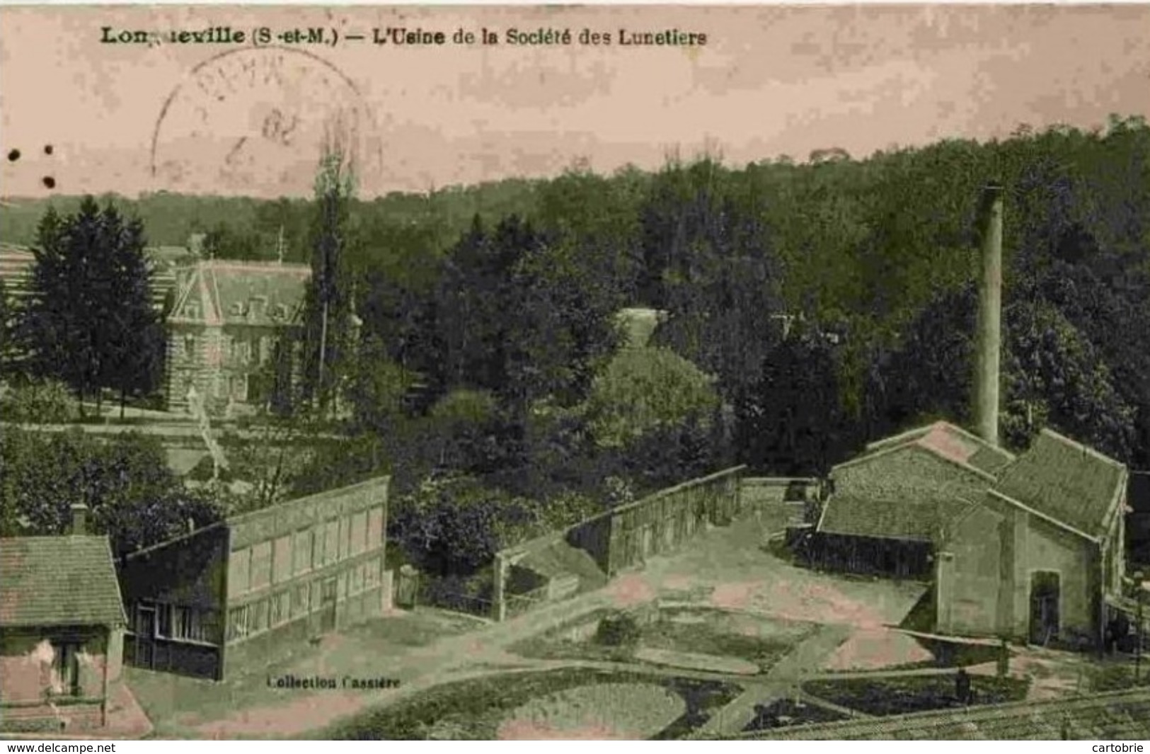 77 LONGUEVILLE - L'Usine De La Société Des Lunetiers - Industrie
