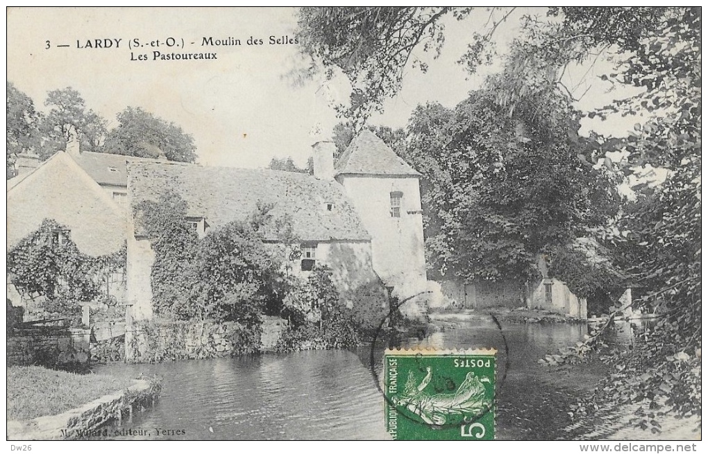 Lardy (Seine-et-Oise) - Moulin Des Selles - Edition Mulard - Carte N°3 - Water Mills