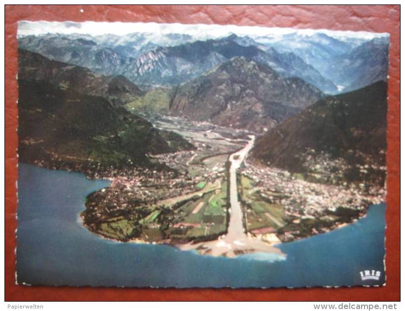 Ascona (TI) - Luftbild Delta Della Maggia - Maggia
