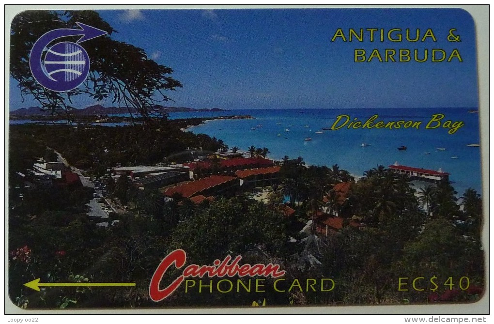 ANTIGUA & BARBUDA - GPT - 6CATC - Dickenson Bay - $40 - ANT-6C - Mint - Antigua And Barbuda