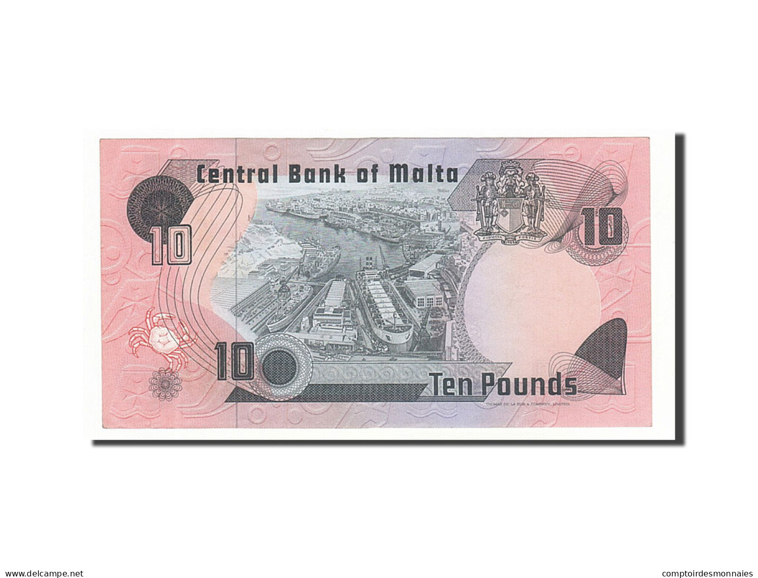 Billet, Malte, 10 Liri, 1979, Undated, KM:36a, SUP - Malta