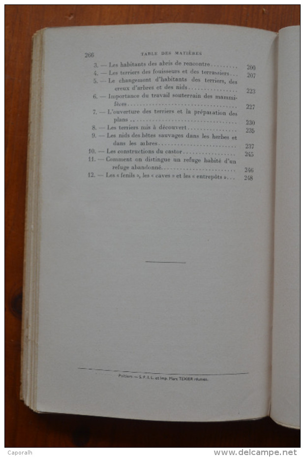 Manuel du trappeur. A.N. Forosov. la faune des steppes et des forêts de Russie. Payot. 1953.