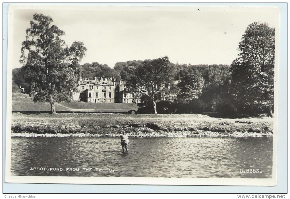 Abbotsford From The Tweed - Roxburghshire