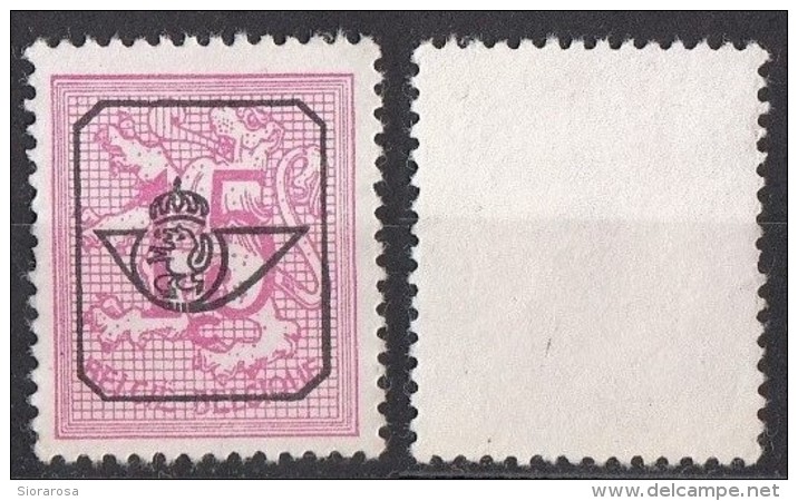 Belgio Overprint Preobliterato - Typos 1929-37 (Heraldischer Löwe)