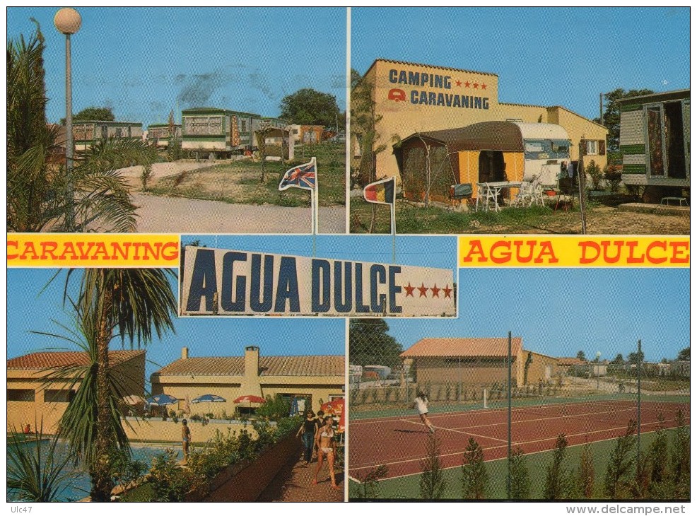 - 66 - CANET SAINT NAZAIRE EN ROUSSILLON. - Camping-Caravaning AGUA-DULCE. - - Canet En Roussillon