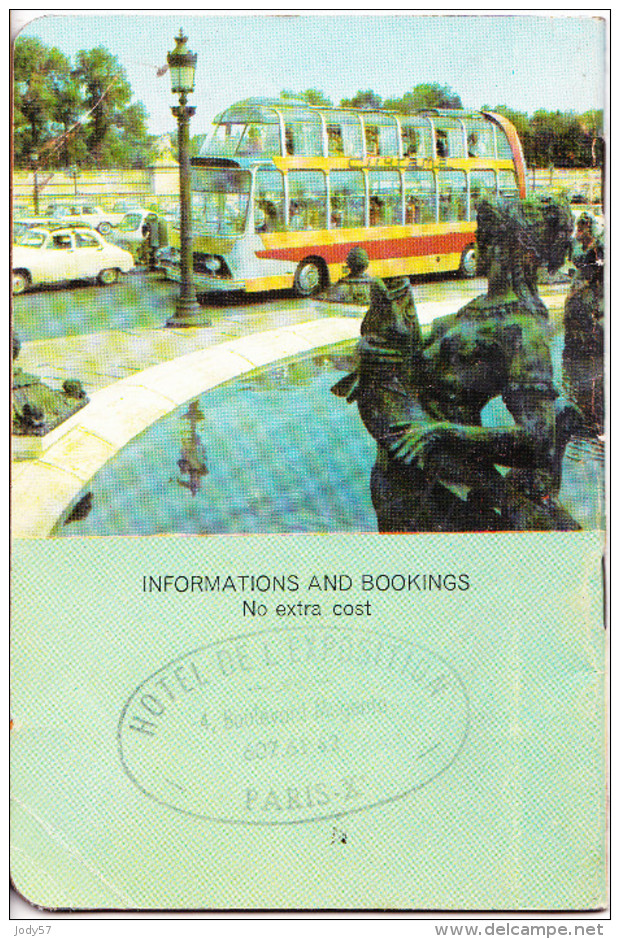 CITYRAMA PARIS - ANNI '70 - GUIDA TURISTICA - Europe