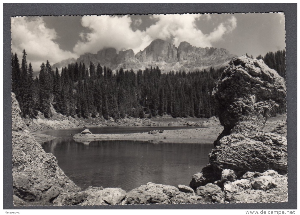 LAGO DI CAREZZA IL CATINACCIO FG V SEE 2 SCANS - Altri & Non Classificati