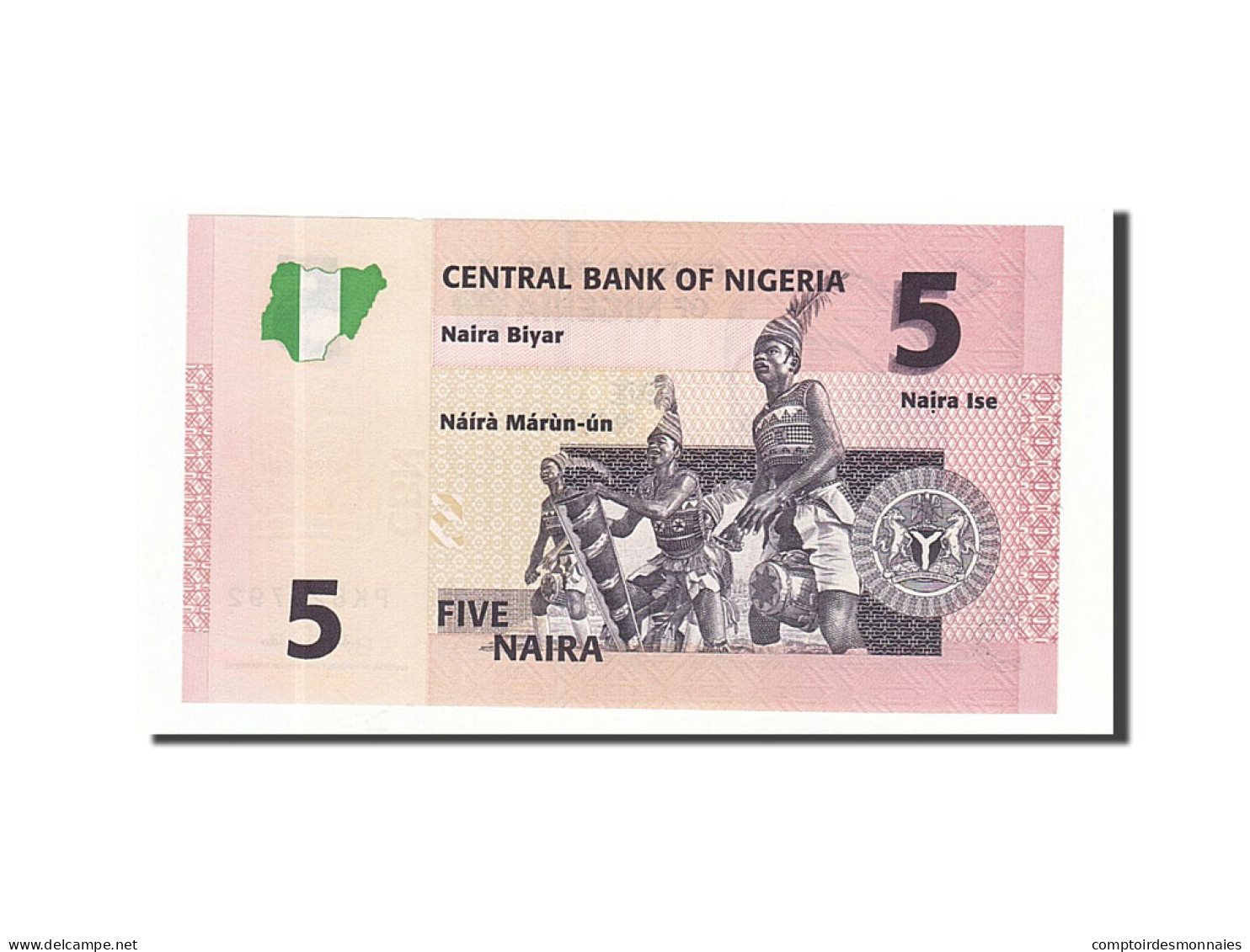 Billet, Nigéria, 5 Naira, 2006, 2006, KM:32a, NEUF - Nigeria