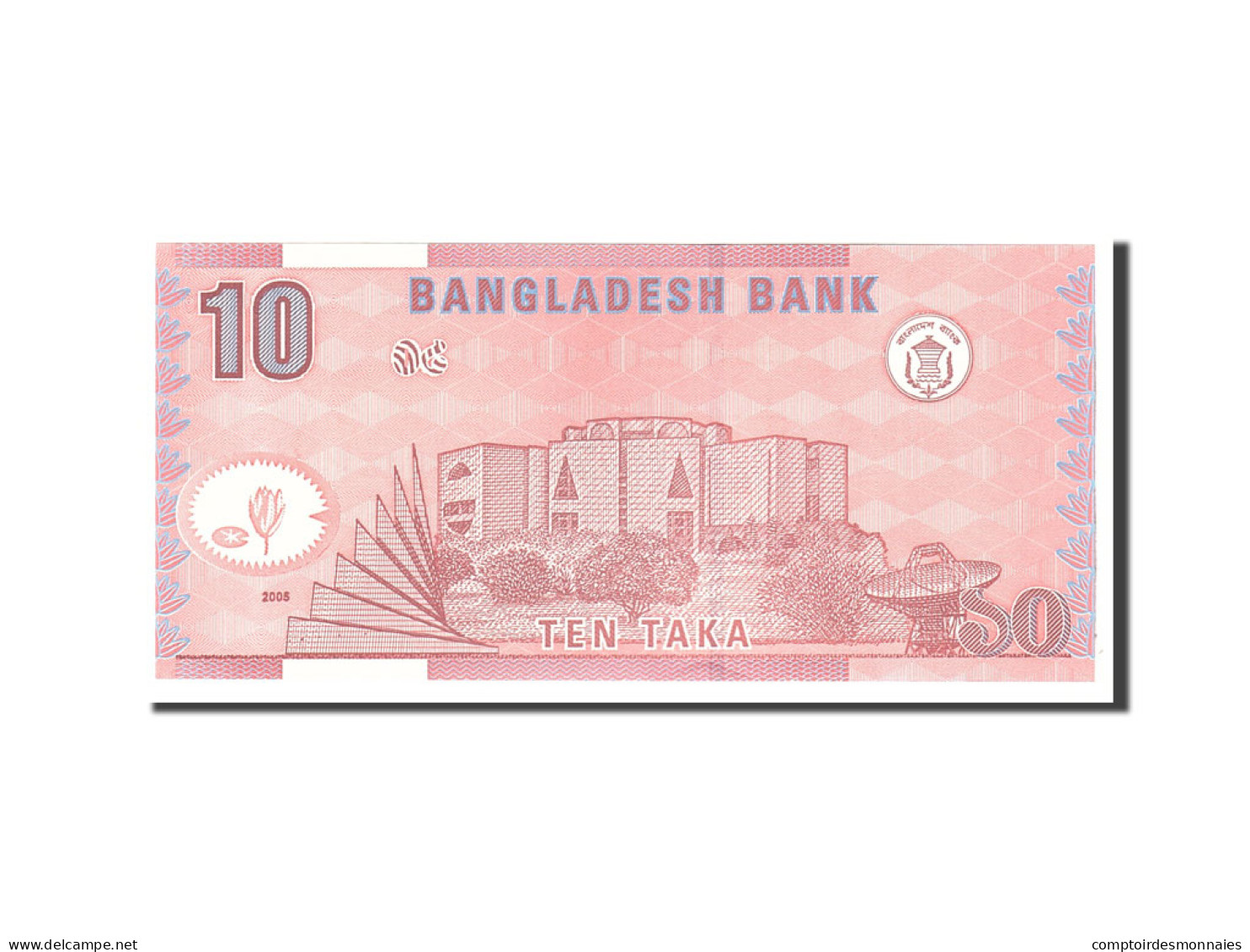 Billet, Bangladesh, 10 Taka, 2005, Undated, KM:39d, NEUF - Bangladesh