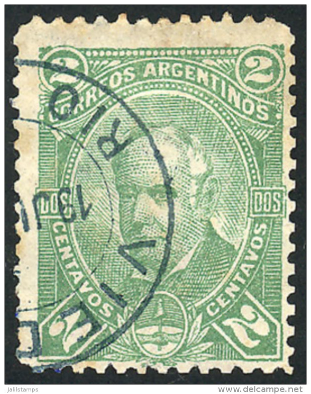 GJ.81, With Double Circle Datestamp Of VIEDMA (Rio Negro), Thin. - Sonstige & Ohne Zuordnung