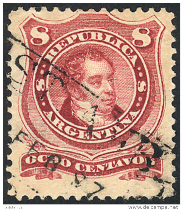 GJ.54B, With Rectangular Datestamp Of "Estafeta Ambulante F.C. Norte", VF! - Sonstige & Ohne Zuordnung